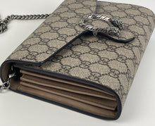 Load image into Gallery viewer, Gucci dionysus supreme chain wallet