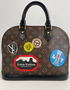 Louis Vuitton monogram world tour alma PM