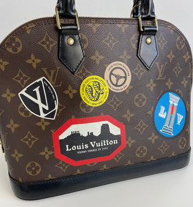 Louis Vuitton monogram world tour alma PM