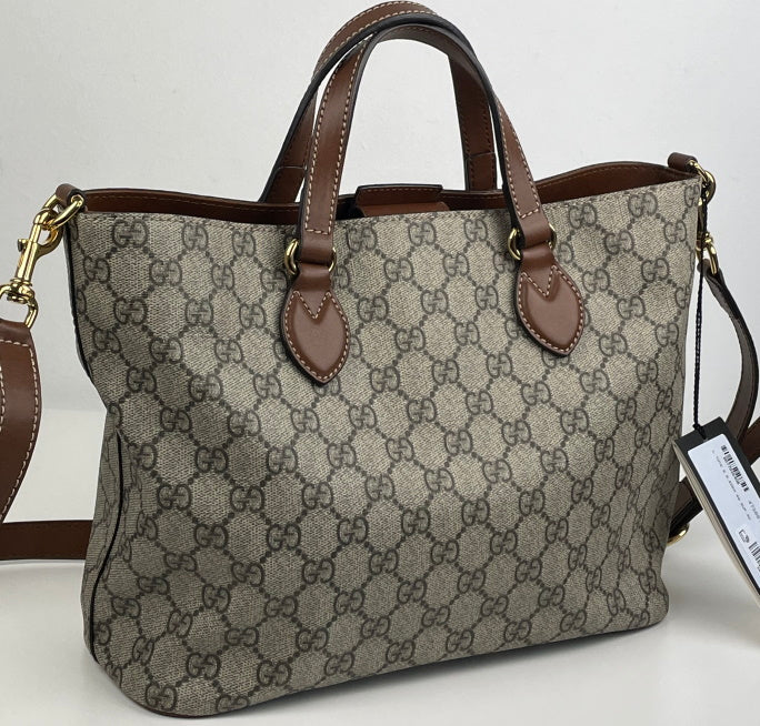 Gucci GG supreme small eden tote Lady Clara s Collection