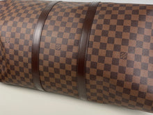 Load image into Gallery viewer, Louis Vuitton keepall bandouliere 55 in damier ebene