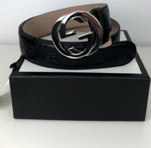 Load image into Gallery viewer, Gucci GG signature interlocking belt size 85