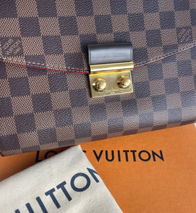Louis Vuitton croisette in damier ebene
