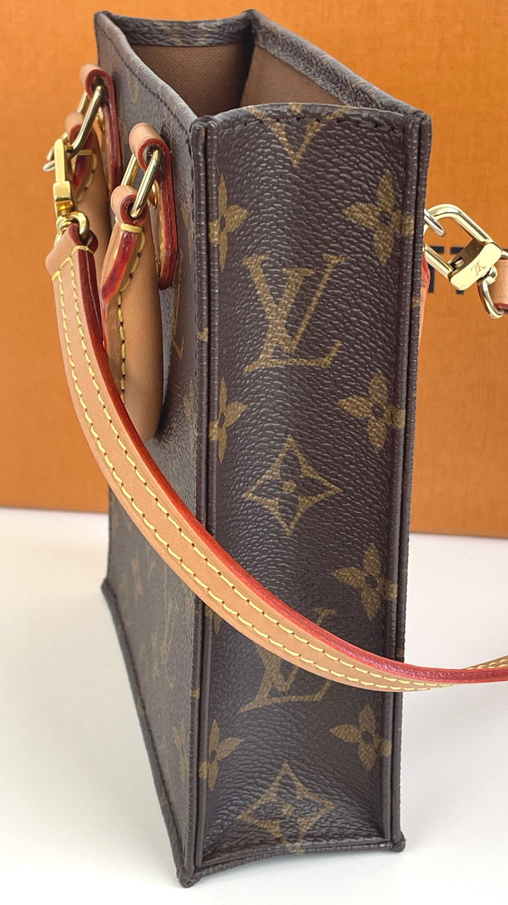 Louis Vuitton Petit Sac Plat in monogram – Lady Clara's Collection