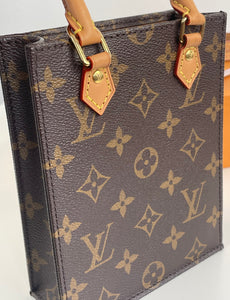 Louis Vuitton Petit Sac Plat in monogram