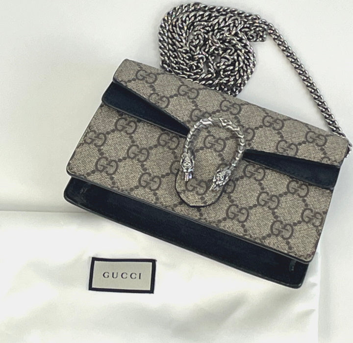 Gucci GG supreme super mini Dionysus – Lady Clara's Collection