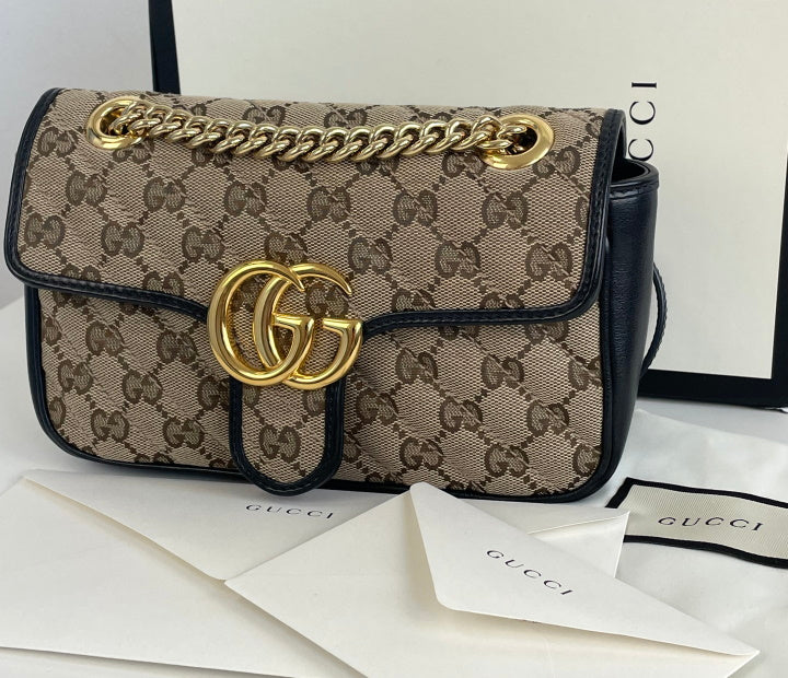 Gucci GG mini marmont matelasse canvas bag – Lady Clara's Collection