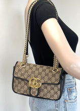 Load image into Gallery viewer, Gucci GG mini marmont matelasse canvas bag