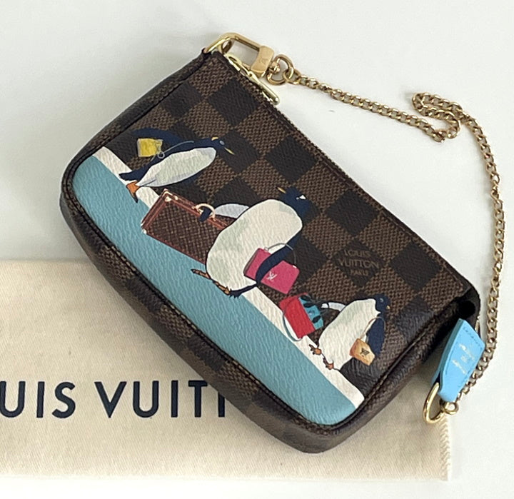 Louis Vuitton penguin holiday mini pochette
