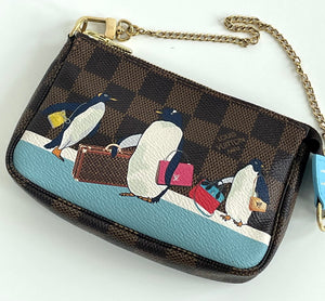 Louis Vuitton penguin holiday mini pochette