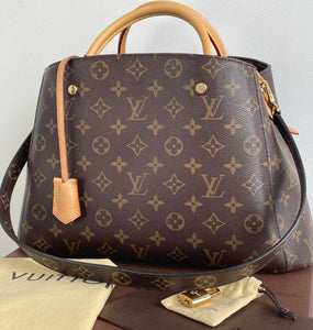 Louis Vuitton montaigne MM monogram