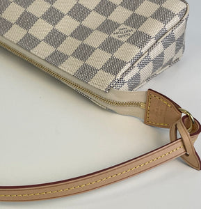 Louis Vuitton pochette accessories damier azur