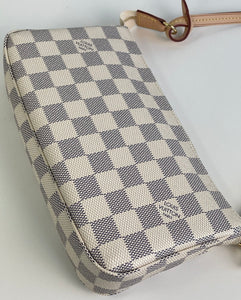 Louis Vuitton pochette accessories damier azur