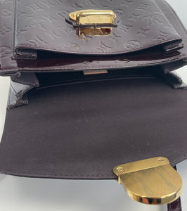Louis Vuitton miranda MM vernis in amarante