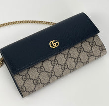 Load image into Gallery viewer, Gucci GG marmont chain wallet