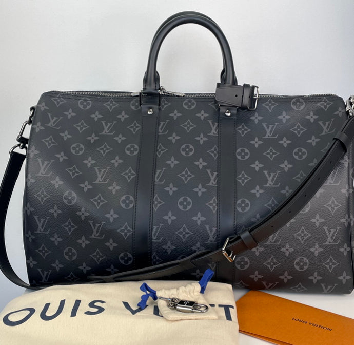 Louis Vuitton keepall 45 monogram eclipse