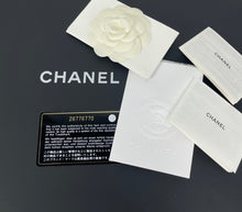 Load image into Gallery viewer, Chanel Classic pouch in black grained shiny calfskin