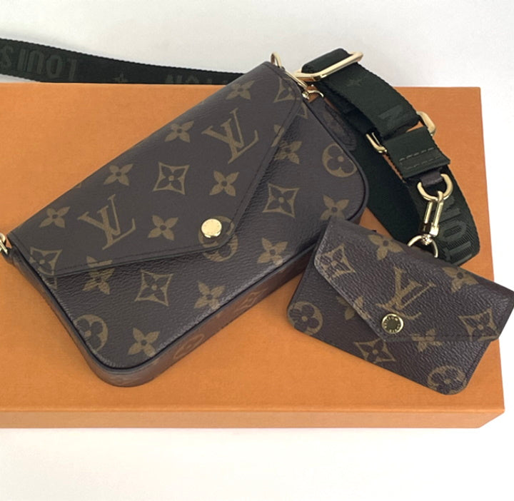 Louis Vuitton Félicie strap Go monogram canvas – Lady Clara's