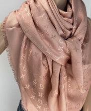 Load image into Gallery viewer, Louis Vuitton classique monogram shawl neutral