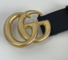 Load image into Gallery viewer, Gucci marmont double G wide belt size 80