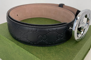 Gucci signature leather belt