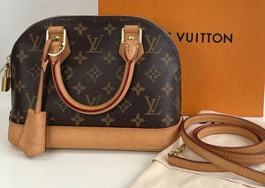 Louis Vuitton alma bb in monogram