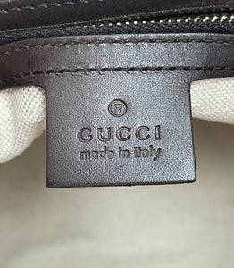 Gucci Vintage Web stripe GG boston bag