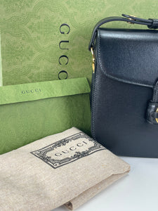 Gucci Horsebit 1955 shoulder bag black