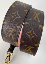 Load image into Gallery viewer, Louis Vuitton bandouliére strap monogram rose poudre