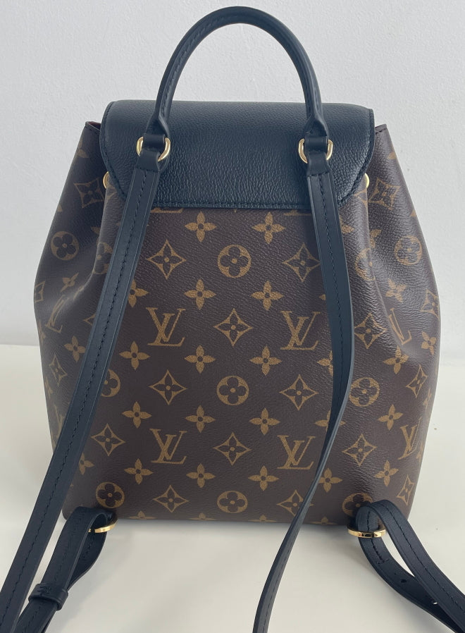 Louis Vuitton montsouris PM black and monogram – Lady Clara's