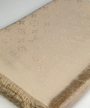 Load image into Gallery viewer, Louis Vuitton classique monogram shawl in dune
