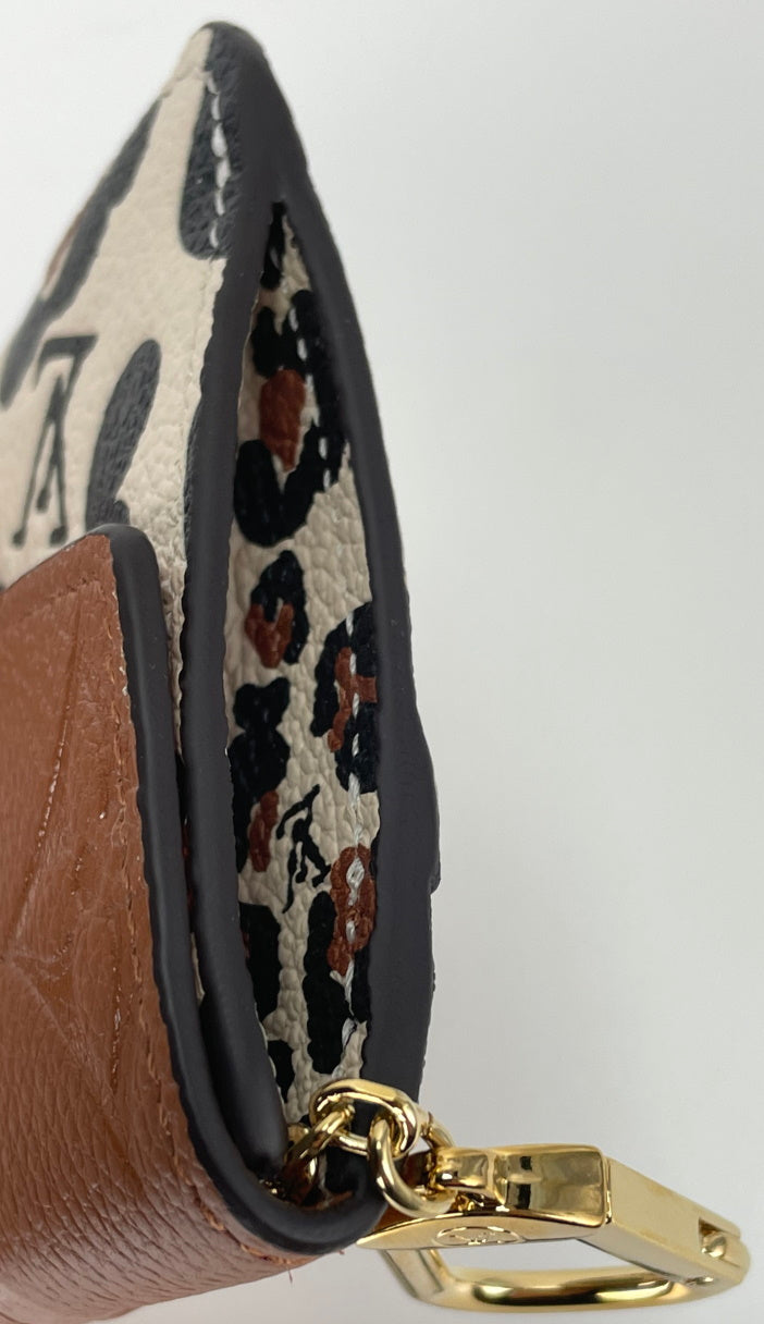 Louis Vuitton, Bags, Empreinte Monogram Giant Wild At Heart Onthego Mm  Caramel Key Pouch