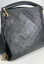 Load image into Gallery viewer, Louis Vuitton artsy MM monogram black empreinte leather