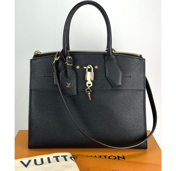 Louis Vuitton city steamer MM Noir