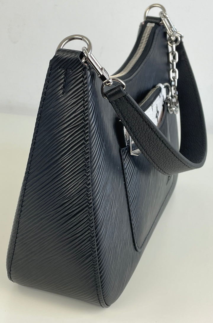Marelle leather handbag Louis Vuitton Black in Leather - 36019199