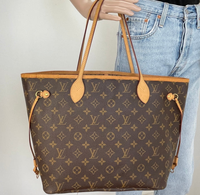 Louis Vuitton neverfull MM in monogram