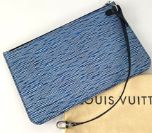 Load image into Gallery viewer, Louis Vuitton epi pochette blue denim