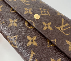Louis Vuitton sarah wallet monogram