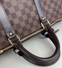 Load image into Gallery viewer, Louis Vuitton keepall 50 in damier ebene