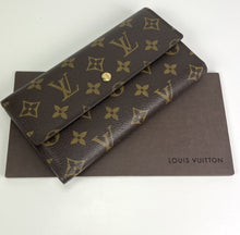 Load image into Gallery viewer, Louis Vuitton sarah wallet monogram