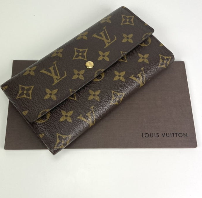 Louis Vuitton sarah wallet monogram
