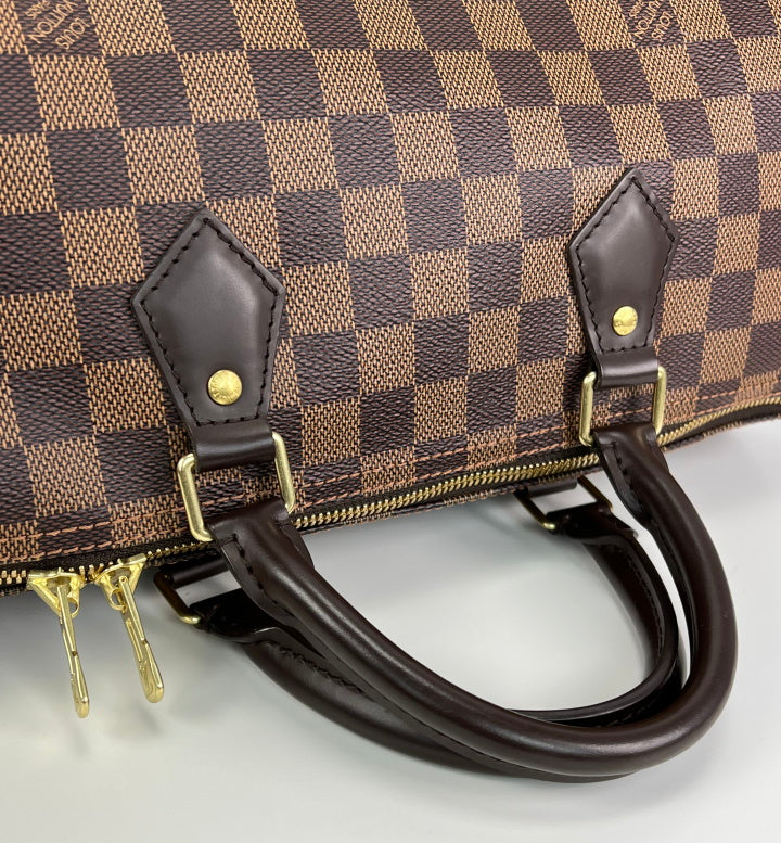 Louis Vuitton Speedy 35 bandouliere in damier – Lady Clara's Collection