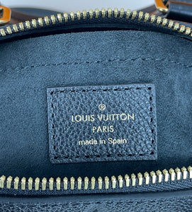 Louis Vuitton speedy 20 empreinte bandouliere noir