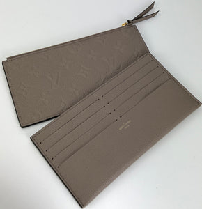 Louis Vuitton empreinte pochette felicie in dune