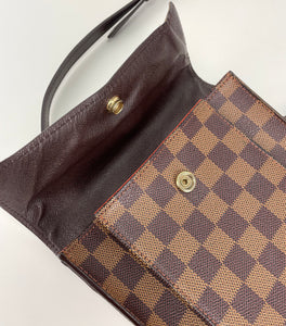 Louis Vuitton pimlico crossbody bag in damier ebene canvas