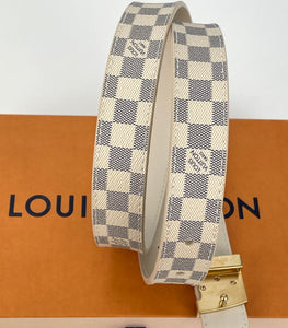 Louis Vuitton initiales 25MM azur 80cm