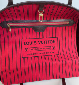 Louis Vuitton neverfull GM in damier ebene