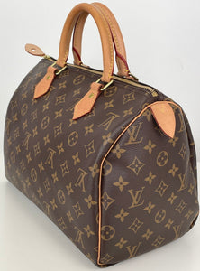 Louis Vuitton speedy 30 in monogram