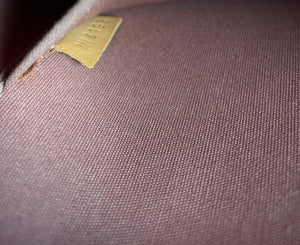Louis Vuitton alma BB beige vernis leather