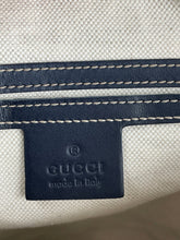 Load image into Gallery viewer, Gucci GG supreme blue messenger flap bag